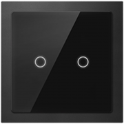 KNX Slim, сенсорный выключатель 2 кнопки
