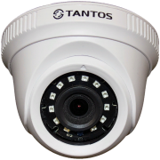 Tantos TSc-E2HDf (2.8), 2 Мп AHD/TVI/CVI Купольная 4в1 видеокамера с ИК-подсветкой до 20 метров