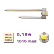 Светодиод PixLED для панелей PixBOARD, белый тёплый (3000К), 0,18W (1010mcd) Влагозащищённый