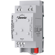 Zennio ZAC-SHUC1C Shutter Coupler 1CH / Адаптер AC/DC для жалюзийных актуаторов, 1-канальный
