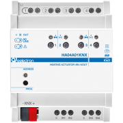 HA04A01KNX - нагревательный привод на 4 канала