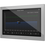 Z100 Цветная емкостная сенсорная панель с 10-дюймовым дисплеем, серебристая
