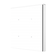 Square TMD - ёмкостная квадратная панель с датчиком температуры, 4 кнопки,  белый