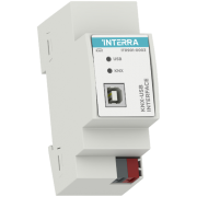 Интерфейс данных KNX - USB Interface, USB Type B, длинные сообщения (до 220 байт), LED индикация, на DIN рейку, 2TE